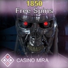 1850 free spins casino mira