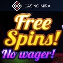 50 freespins casinomira