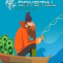 День рыбака и бонусы от казино Crystal