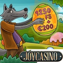 joycasino 1250 freespins €200