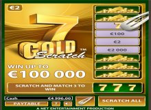 7 Gold Scratch – просто стирайте защитный слой и выигрывайте деньги, казино Joycasino